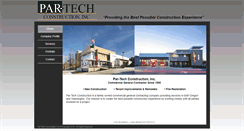 Desktop Screenshot of partechconstruction.com